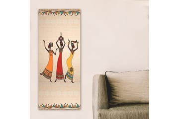 Canvastavla DKY World Cultures Flerfärgad - 50x120 cm - Inredning - Tavlor & posters - Canvastavla