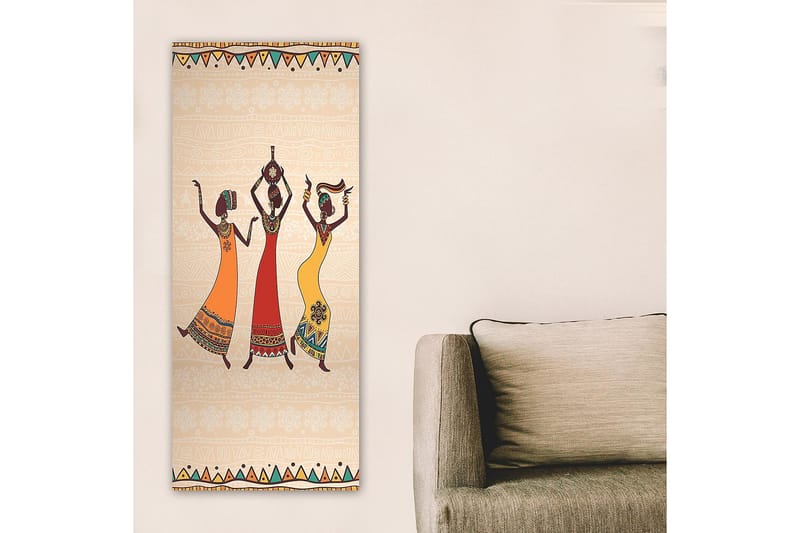 Canvastavla DKY World Cultures Flerfärgad - 50x120 cm - Inredning - Tavlor & posters - Canvastavla