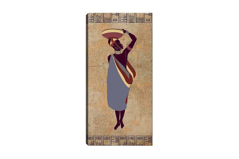 Canvastavla DKY World Cultures Flerfärgad - 50x120 cm - Inredning - Tavlor & posters - Canvastavla