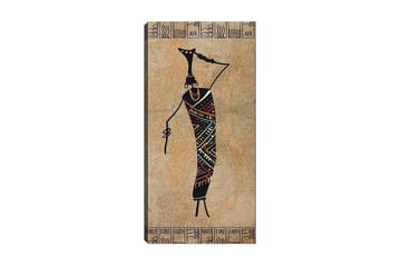 Canvastavla DKY World Cultures Flerfärgad - 50x120 cm - Inredning - Tavlor & posters - Canvastavla