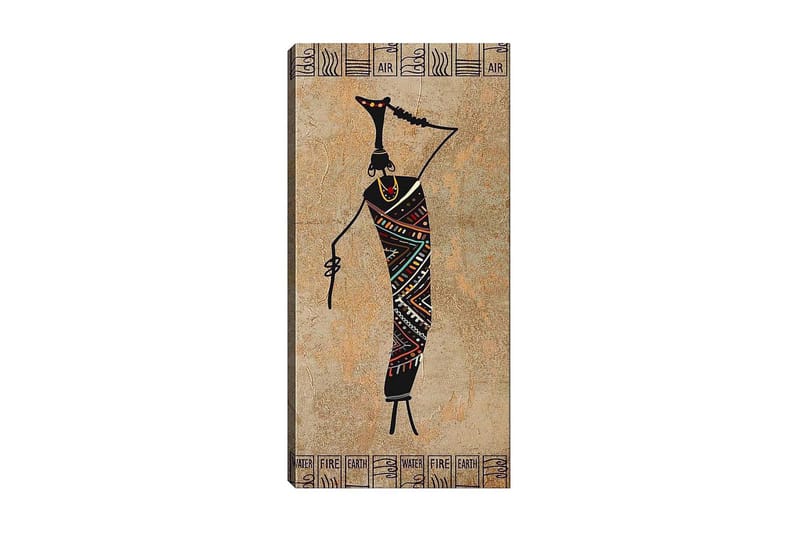 Canvastavla DKY World Cultures Flerfärgad - 50x120 cm - Inredning - Tavlor & posters - Canvastavla