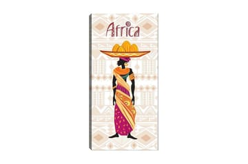 Canvastavla DKY World Cultures Flerfärgad - 50x120 cm - Inredning - Tavlor & posters - Canvastavla