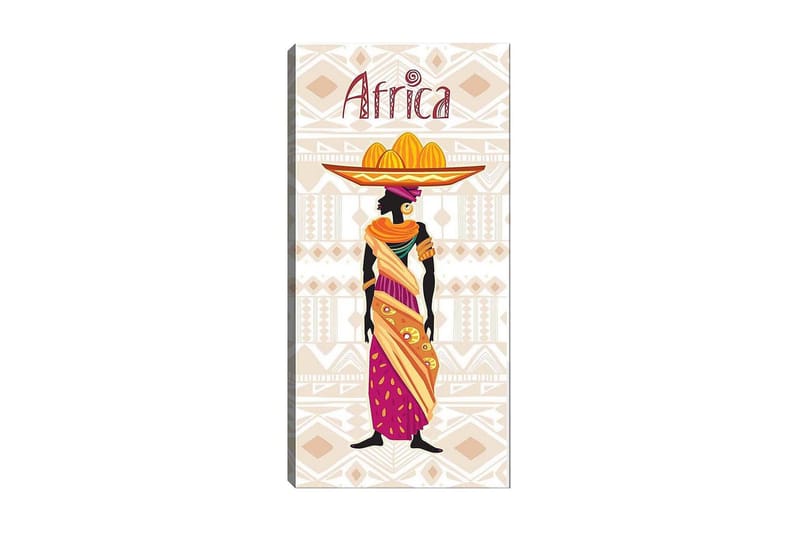 Canvastavla DKY World Cultures Flerfärgad - 50x120 cm - Inredning - Tavlor & posters - Canvastavla