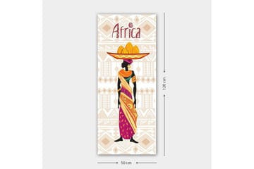 Canvastavla DKY World Cultures Flerfärgad - 50x120 cm - Inredning - Tavlor & posters - Canvastavla