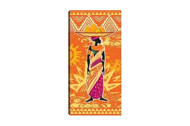 Canvastavla DKY World Cultures Flerfärgad - 50x120 cm - Inredning - Tavlor & posters - Canvastavla
