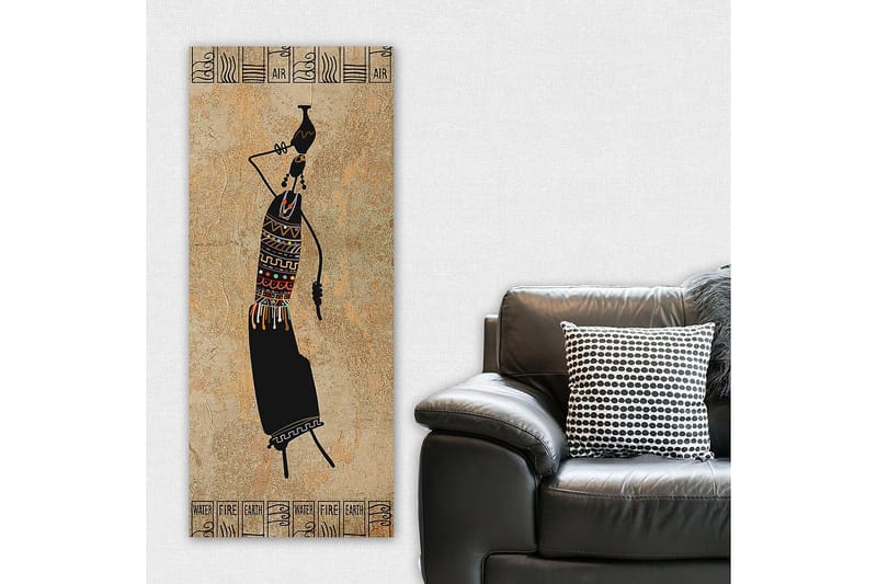Canvastavla DKY World Cultures Flerfärgad - 50x120 cm - Inredning - Tavlor & posters - Canvastavla