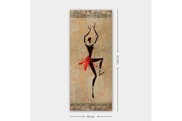 Canvastavla DKY World Cultures Flerfärgad - 50x120 cm - Inredning - Tavlor & posters - Canvastavla