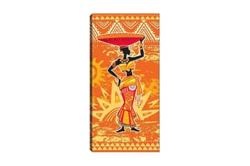 Canvastavla DKY World Cultures Flerfärgad - 50x120 cm - Inredning - Tavlor & posters - Canvastavla