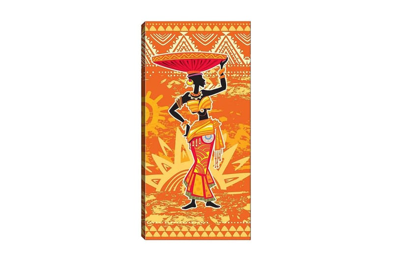 Canvastavla DKY World Cultures Flerfärgad - 50x120 cm - Inredning - Tavlor & posters - Canvastavla