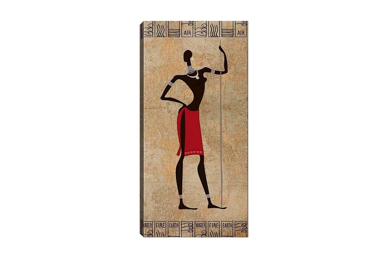 Canvastavla DKY World Cultures Flerfärgad - 50x120 cm - Inredning - Tavlor & posters - Canvastavla