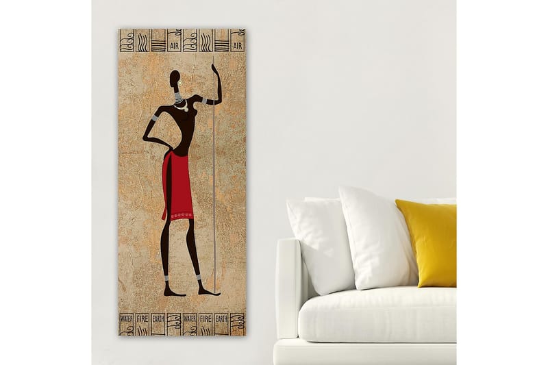 Canvastavla DKY World Cultures Flerfärgad - 50x120 cm - Inredning - Tavlor & posters - Canvastavla