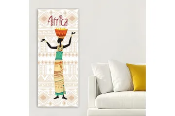 Canvastavla DKY World Cultures Flerfärgad - 50x120 cm - Inredning - Tavlor & posters - Canvastavla