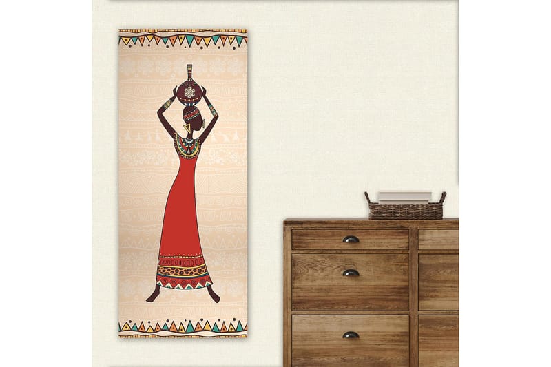 Canvastavla DKY World Cultures Flerfärgad - 50x120 cm - Inredning - Tavlor & posters - Canvastavla