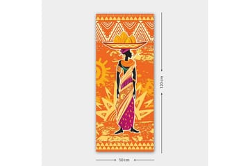 Canvastavla DKY World Cultures Flerfärgad - 50x120 cm - Inredning - Tavlor & posters - Canvastavla