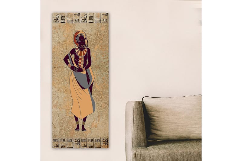 Canvastavla DKY World Cultures Flerfärgad - 50x120 cm - Inredning - Tavlor & posters - Canvastavla