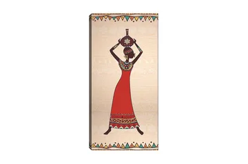Canvastavla DKY World Cultures Flerfärgad - 50x120 cm - Inredning - Tavlor & posters - Canvastavla