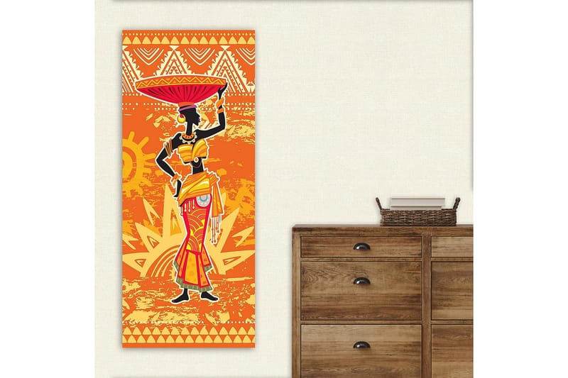 Canvastavla DKY World Cultures Flerfärgad - 50x120 cm - Inredning - Tavlor & posters - Canvastavla