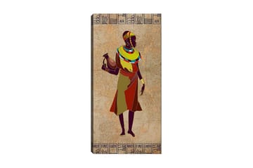 Canvastavla DKY World Cultures Flerfärgad - 50x120 cm - Inredning - Tavlor & posters - Canvastavla