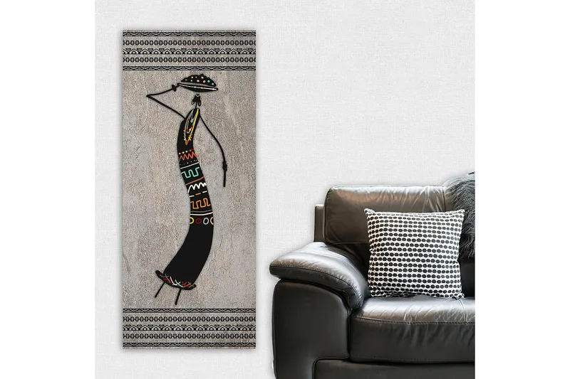 Canvastavla DKY World Cultures Flerfärgad - 50x120 cm - Inredning - Tavlor & posters - Canvastavla