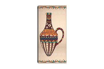 Canvastavla DKY World Cultures Flerfärgad - 50x120 cm - Inredning - Tavlor & posters - Canvastavla