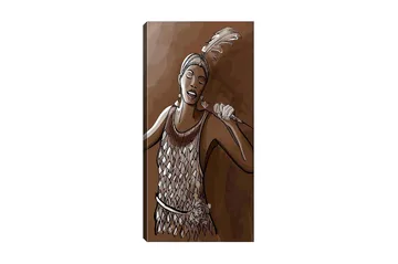 Canvastavla DKY World Cultures Flerfärgad - 50x120 cm - Inredning - Tavlor & posters - Canvastavla