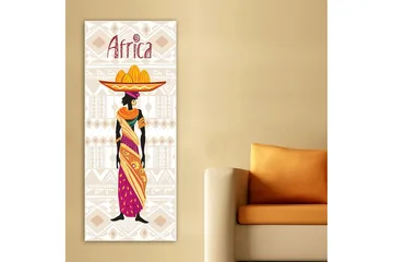 Canvastavla DKY World Cultures Flerfärgad - 50x120 cm - Inredning - Tavlor & posters - Canvastavla