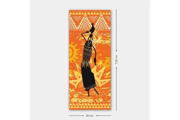 Canvastavla DKY World Cultures Flerfärgad - 50x120 cm - Inredning - Tavlor & posters - Canvastavla