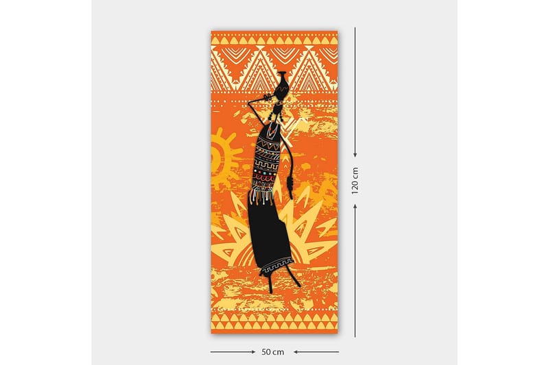 Canvastavla DKY World Cultures Flerfärgad - 50x120 cm - Inredning - Tavlor & posters - Canvastavla