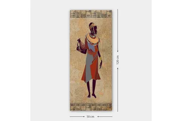 Canvastavla DKY World Cultures Flerfärgad - 50x120 cm - Inredning - Tavlor & posters - Canvastavla