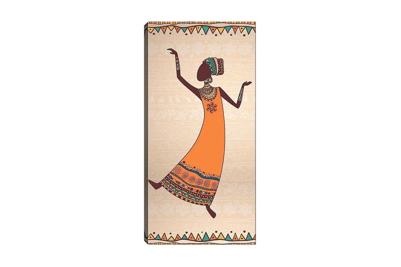Canvastavla DKY World Cultures Flerfärgad, 50x120 cm