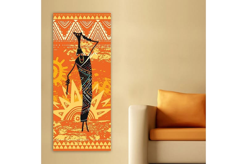 Canvastavla DKY World Cultures Flerfärgad - 50x120 cm - Inredning - Tavlor & posters - Canvastavla