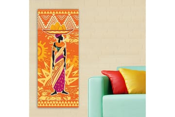 Canvastavla DKY World Cultures Flerfärgad - 50x120 cm - Inredning - Tavlor & posters - Canvastavla