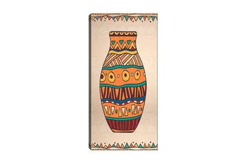 Canvastavla DKY World Cultures Flerfärgad - 50x120 cm - Inredning - Tavlor & posters - Canvastavla