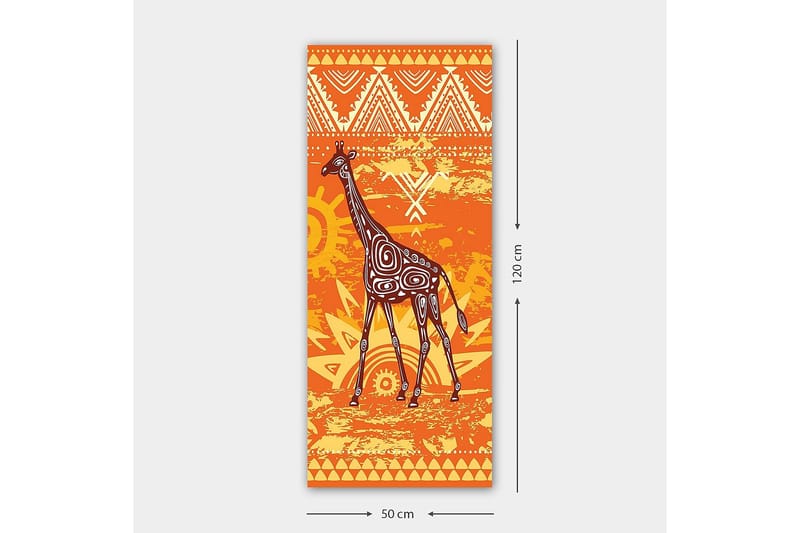 Canvastavla DKY World Cultures Flerfärgad - 50x120 cm - Inredning - Tavlor & posters - Canvastavla