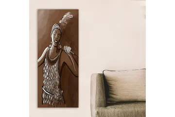 Canvastavla DKY World Cultures Flerfärgad - 50x120 cm - Inredning - Tavlor & posters - Canvastavla