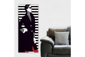 Canvastavla DKY People Flerfärgad - 50x120 cm - Inredning - Tavlor & posters - Canvastavla