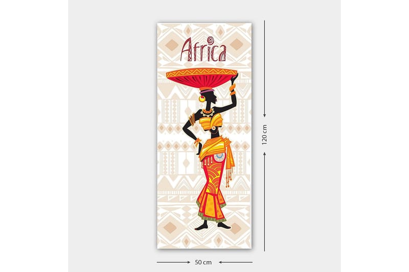 Canvastavla DKY People Flerfärgad - 50x120 cm - Inredning - Tavlor & posters - Canvastavla