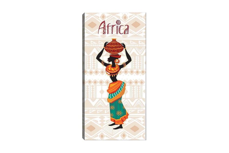 Canvastavla DKY People Flerfärgad - 50x120 cm - Inredning - Tavlor & posters - Canvastavla