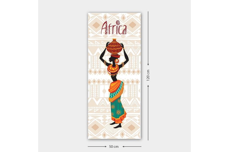 Canvastavla DKY People Flerfärgad - 50x120 cm - Inredning - Tavlor & posters - Canvastavla