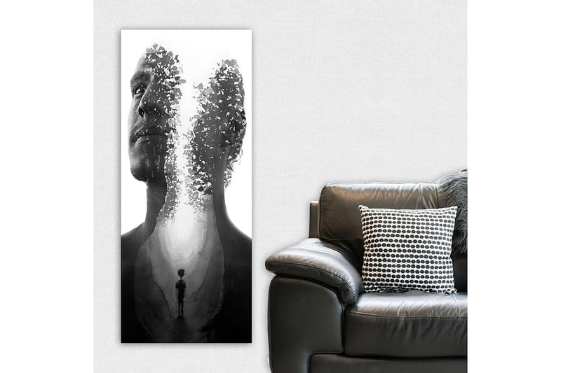 Canvastavla DKY People Flerfärgad - 50x120 cm - Inredning - Tavlor & posters - Canvastavla