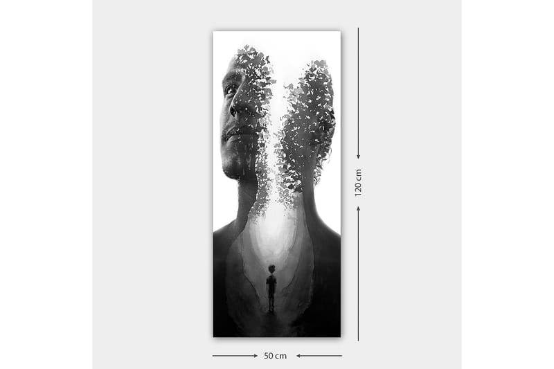 Canvastavla DKY People Flerfärgad - 50x120 cm - Inredning - Tavlor & posters - Canvastavla