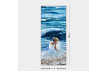 Canvastavla DKY People Flerfärgad - 50x120 cm - Inredning - Tavlor & posters - Canvastavla