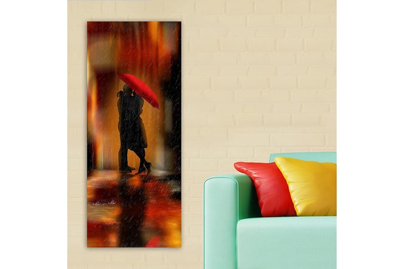 Canvastavla DKY People Flerfärgad - 50x120 cm - Inredning - Tavlor & posters - Canvastavla
