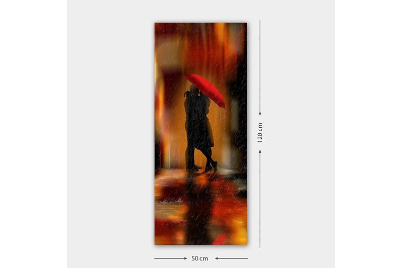Canvastavla DKY People Flerfärgad - 50x120 cm - Inredning - Tavlor & posters - Canvastavla