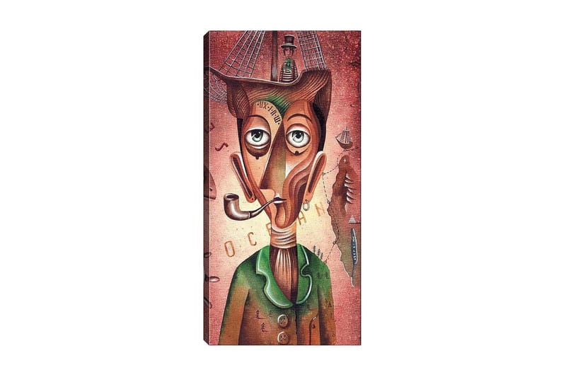 Canvastavla DKY People Flerfärgad - 50x120 cm - Inredning - Tavlor & posters - Canvastavla