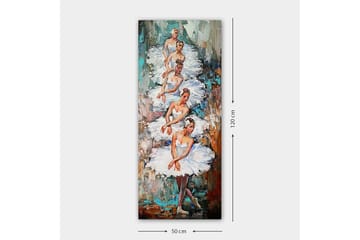 Canvastavla DKY People Flerfärgad - 50x120 cm - Inredning - Tavlor & posters - Canvastavla