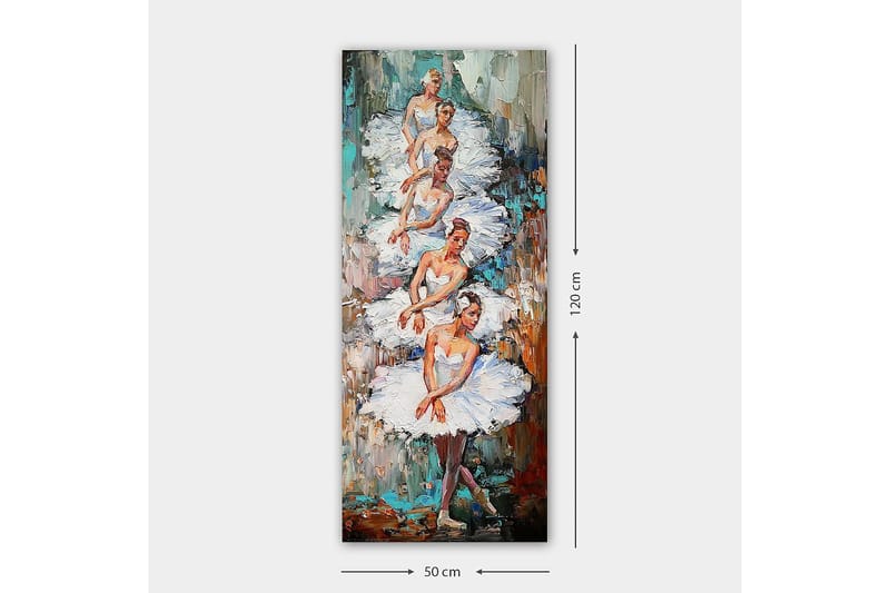Canvastavla DKY People Flerfärgad - 50x120 cm - Inredning - Tavlor & posters - Canvastavla