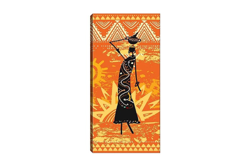 Canvastavla DKY People Flerfärgad - 50x120 cm - Inredning - Tavlor & posters - Canvastavla