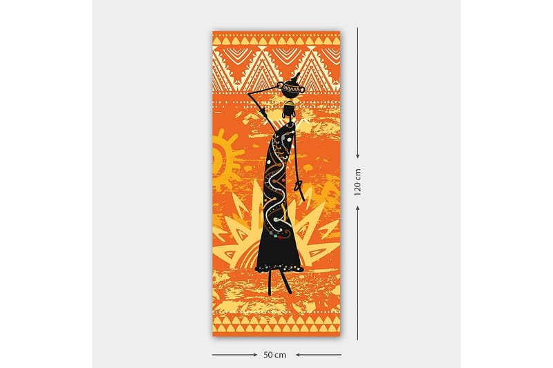 Canvastavla DKY People Flerfärgad - 50x120 cm - Inredning - Tavlor & posters - Canvastavla