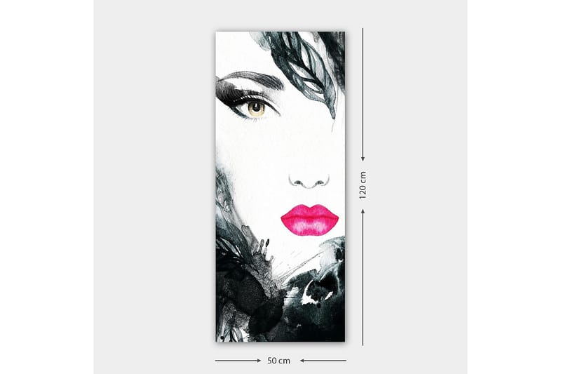 Canvastavla DKY People Flerfärgad - 50x120 cm - Inredning - Tavlor & posters - Canvastavla